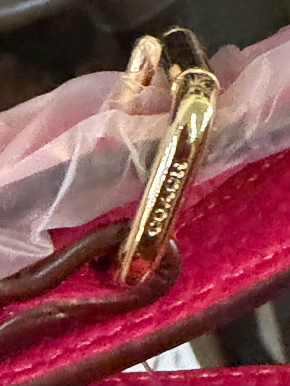 Coach pink leather crossbody strap replacement